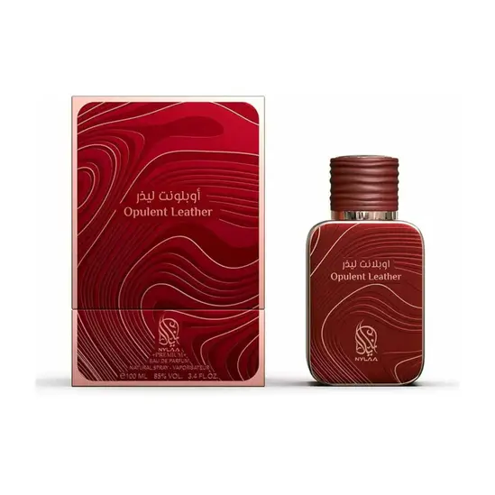 Nylaa Opulent Leather Eau de Parfum 100ml – Spicy Oriental Unisex Fragrance by Nylaa Premium