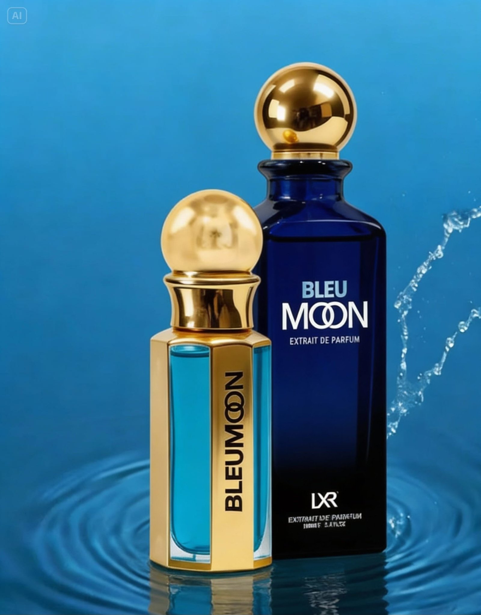 مجموعة هدايا بلو مون – إكستريت دو بارفيوم 110 مل + 12 مل زيت مركز