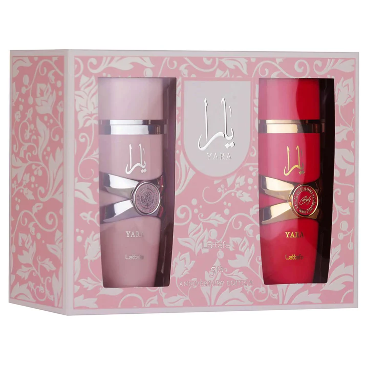 Lattafa Yara 5th Anniversary Edition 2-Piece Women’s Perfume Gift Set